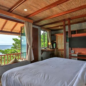Deluxe Zimmer mit Queensize-Bett und mit Strandblick