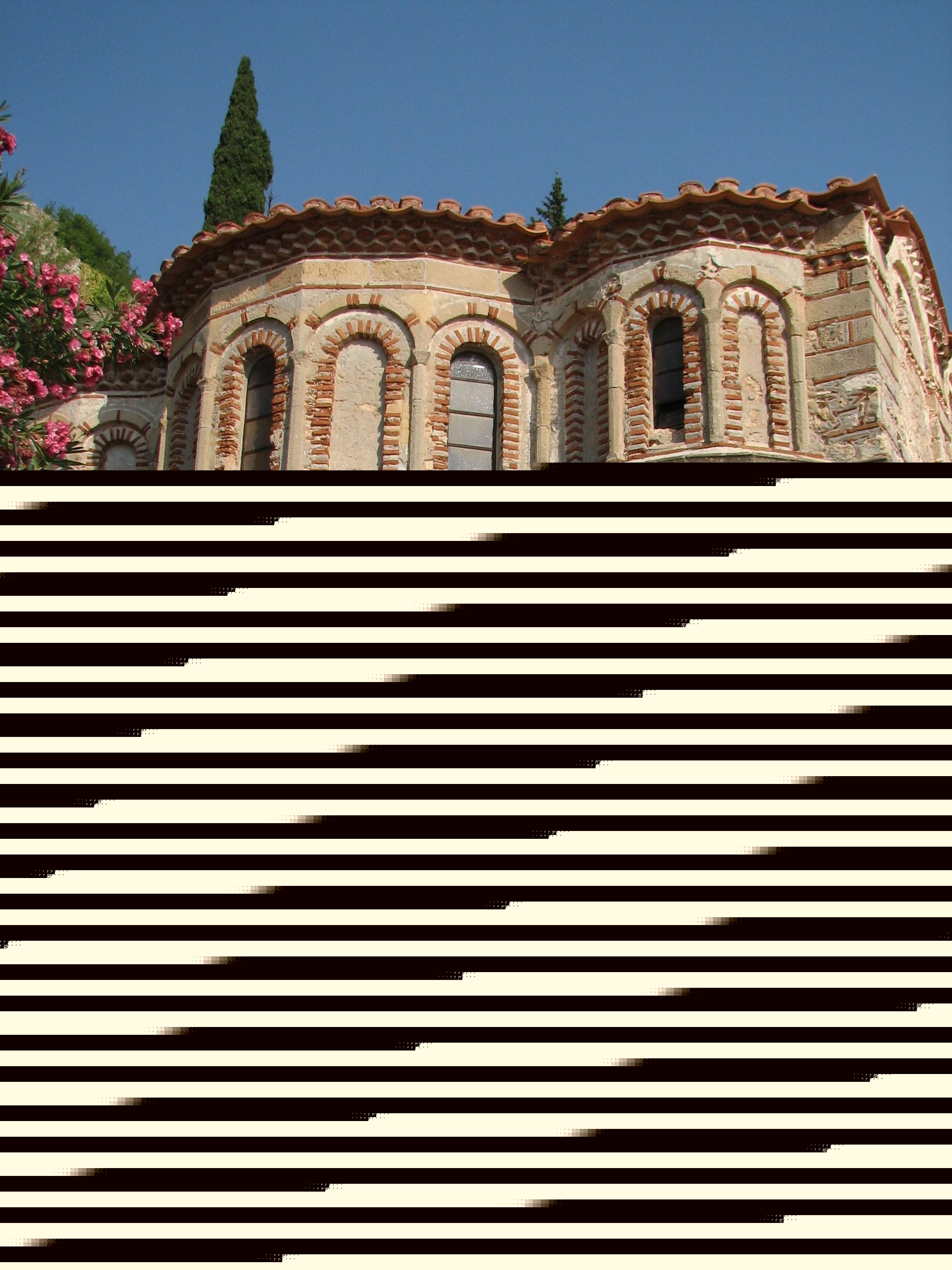 Byzantin Mystras Castle